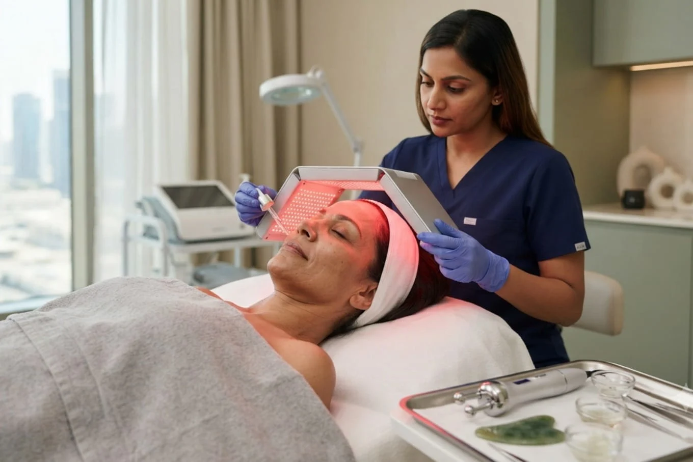 Anti-aging without injectables — realistic framing of what non-invasive maintenance actually delivers