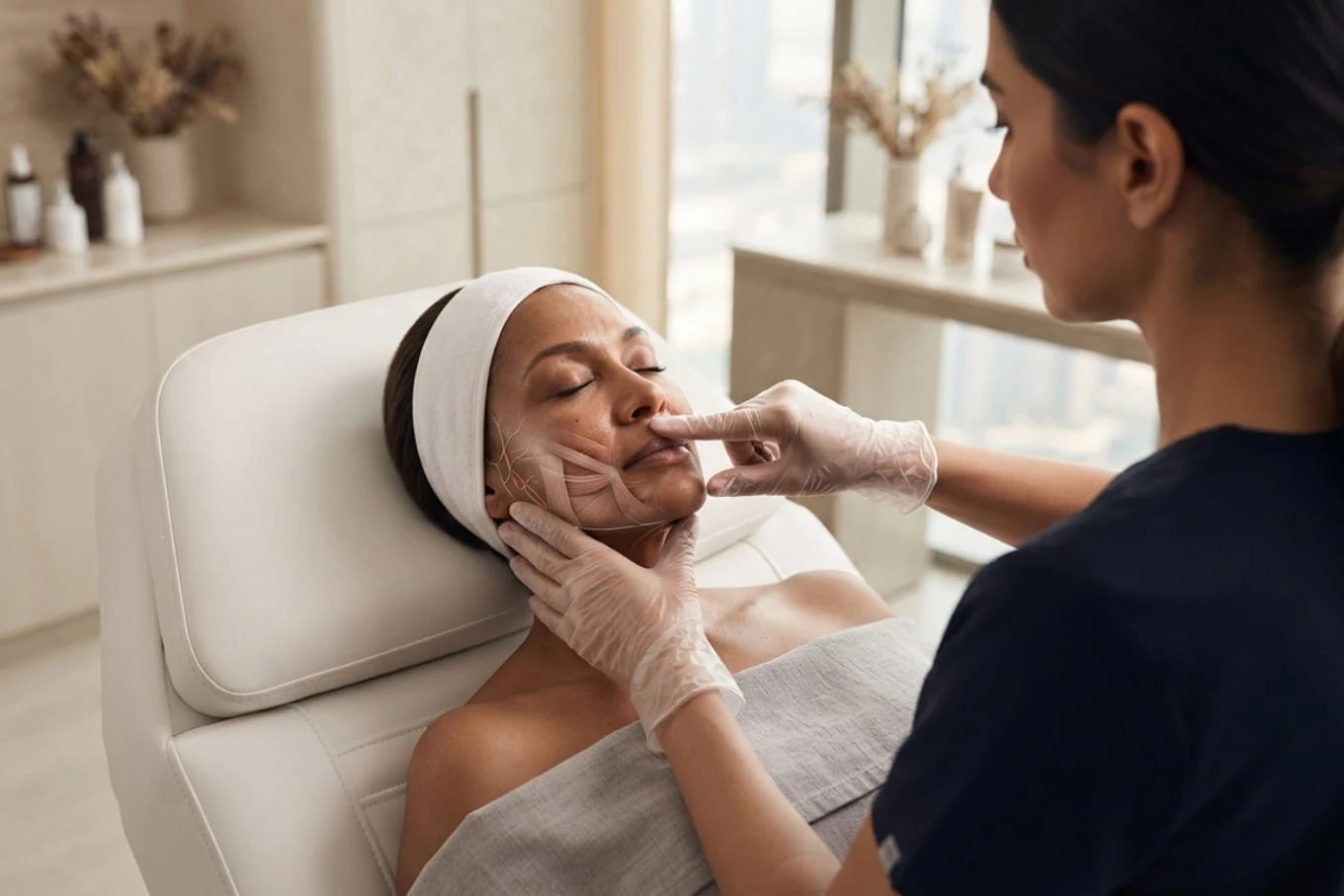 Buccal massage explained — the intra-oral technique most Dubai practitioners don't offer