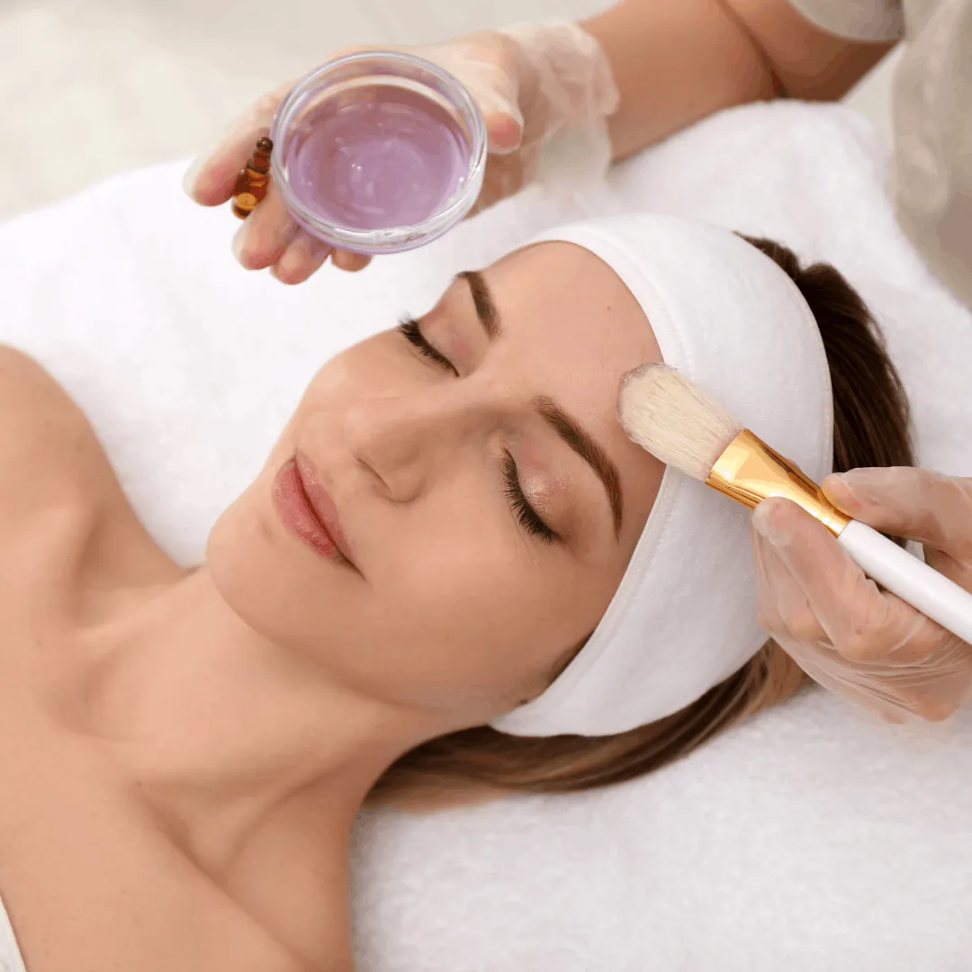 Chemical peel penetration depths diagram