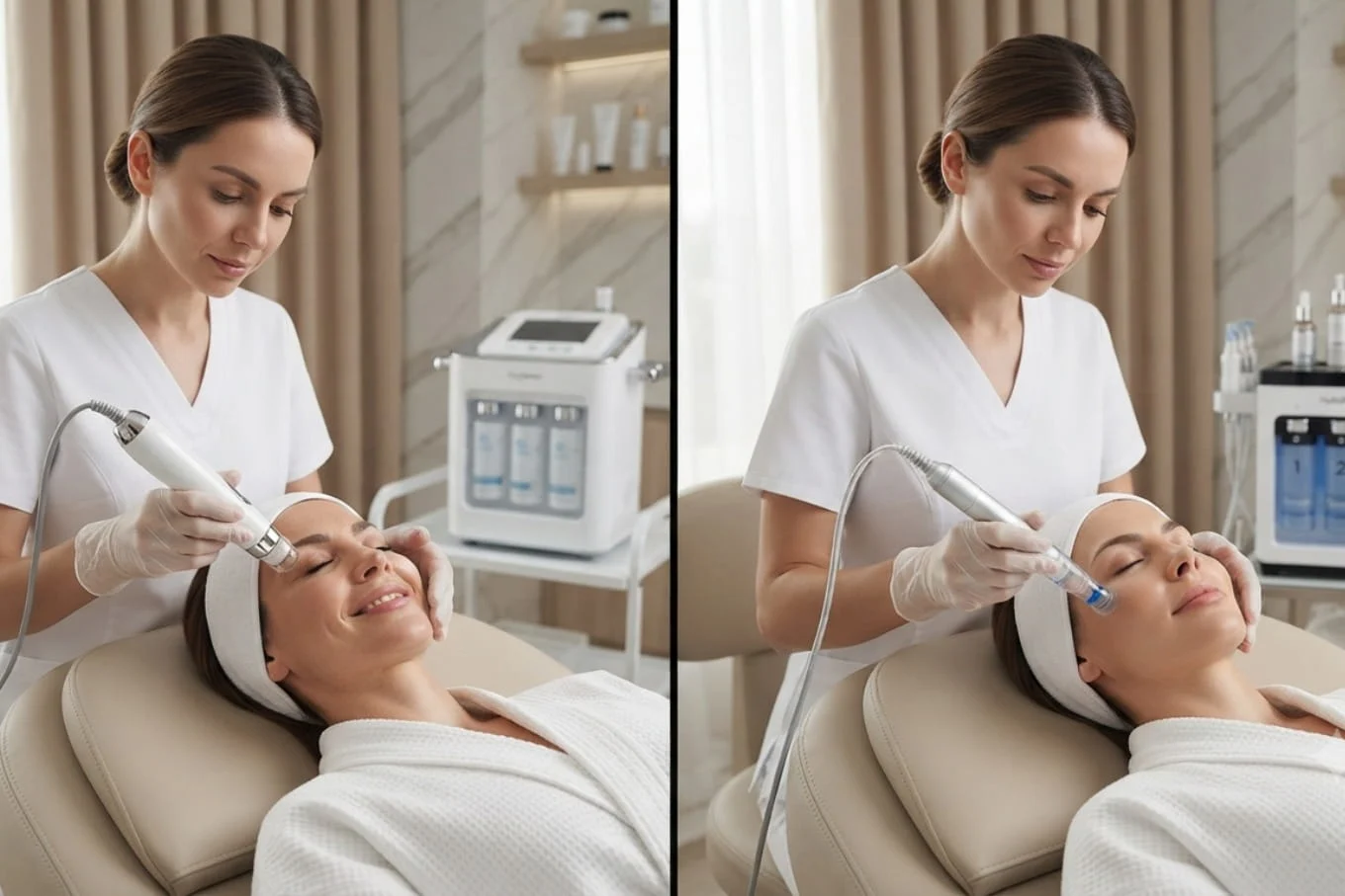 Oxy-Geneo vs HydraFacial — which suits which skin?