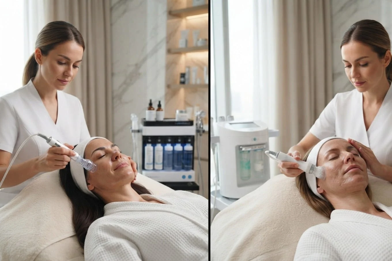 Hydrafacial vs Oxy-Geneo — which suits which skin?