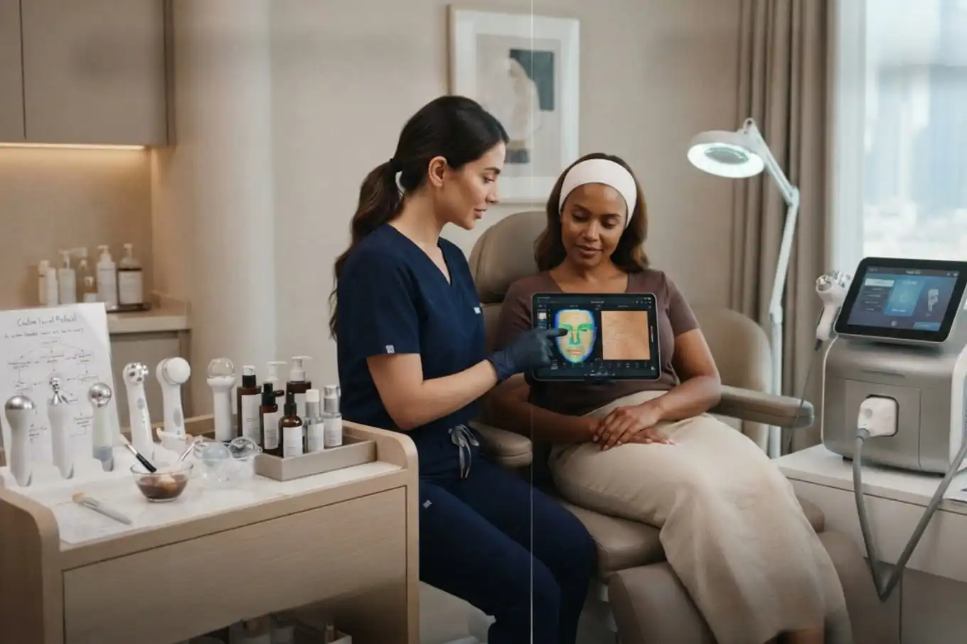 Custom facial protocol vs branded system — which suits your skin?