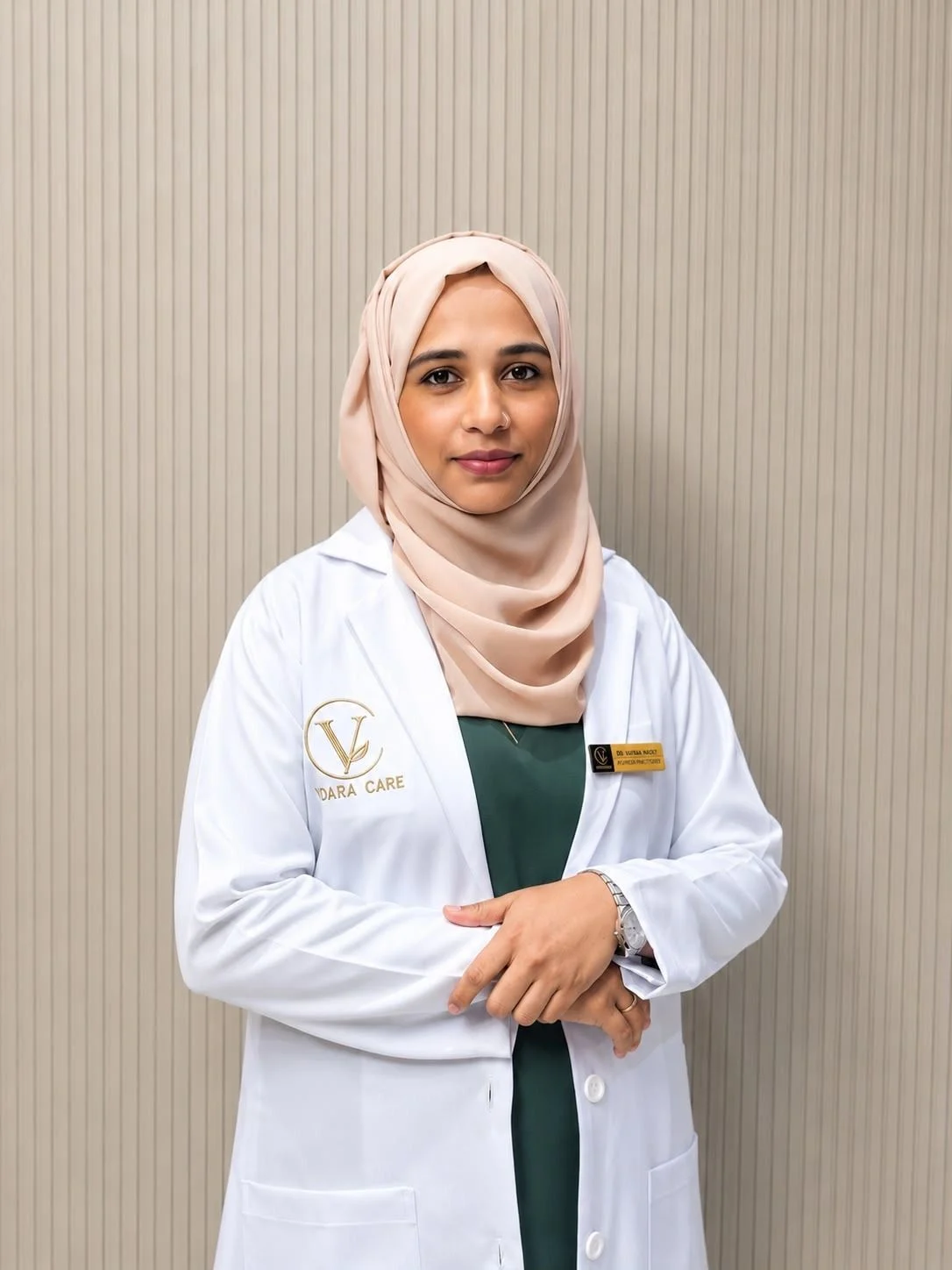 Hafsina K K, DHA-Licensed Physiotherapist at Vedara Care JVC Dubai