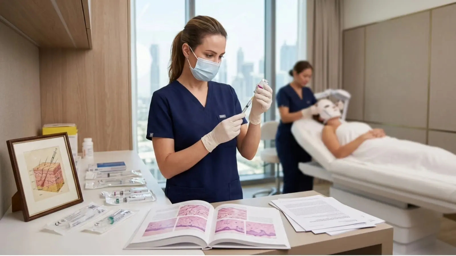 Mesotherapy treatment physician-delivered JVC Dubai Vedara Care Polyclinic