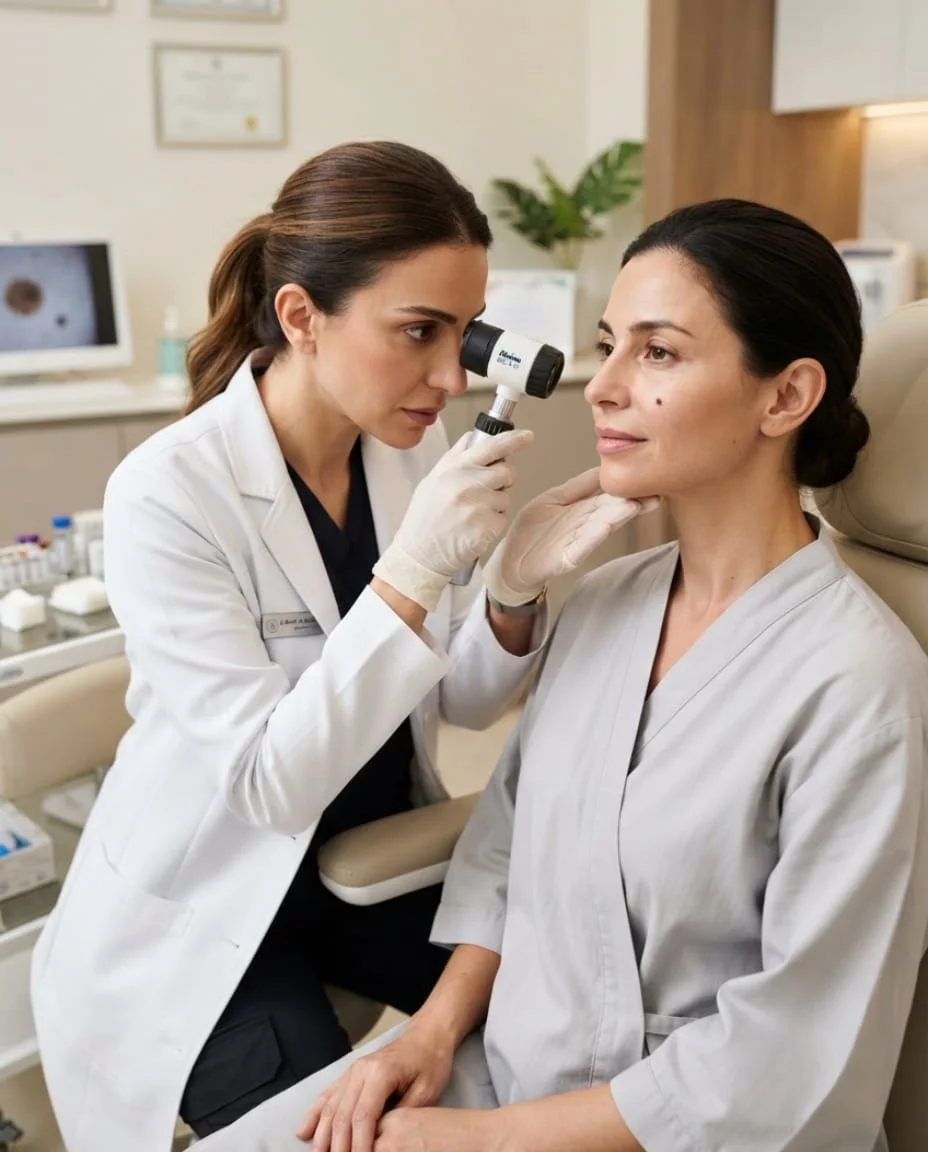 Mole removal assessment at Vedara Care JVC