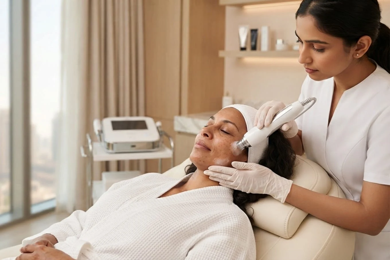 Dermaplaning myths — why peach fuzz does NOT grow back thicker
