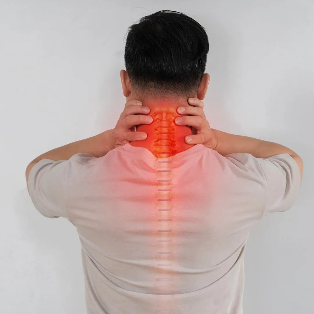 Evidence-based neck pain physiotherapy treatment at Vedara Care JVC