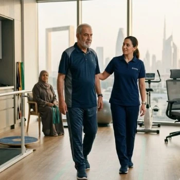 Physiotherapy for Parkinson's disease at Vedara Care, JVC, Dubai