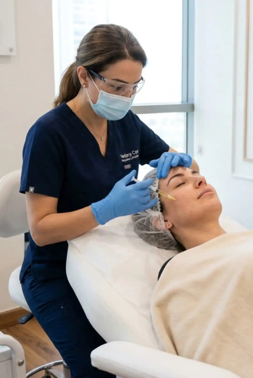 PRP facial treatment physician-delivered JVC Dubai Vedara Care Polyclinic